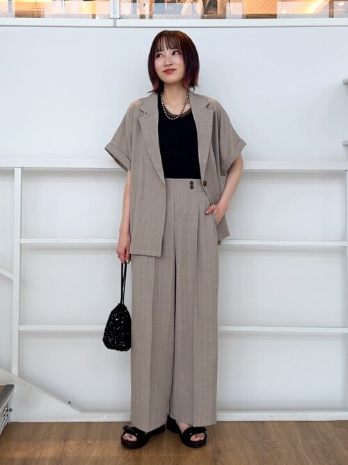 Doux archives 24SS サップ半袖ジャケット　アイボリー 楽天市場】サップ半袖ジャケット／ドゥ アルシーヴ（Doux