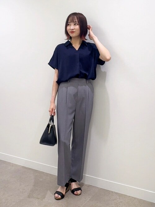LIAN｜ツータックワイドパンツ | Rakuten Fashion(楽天