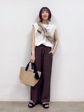 chikaさん（レディース・160cm）の夏コーディネート