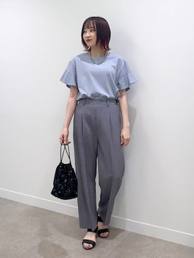 chikaさん（レディース・160cm）の夏コーディネート