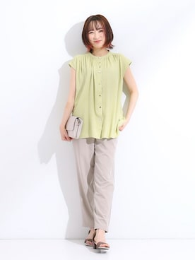 chikaさん（レディース・160cm）の夏コーディネート