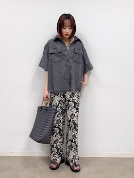 chikaさん（レディース・160cm）の夏コーディネート