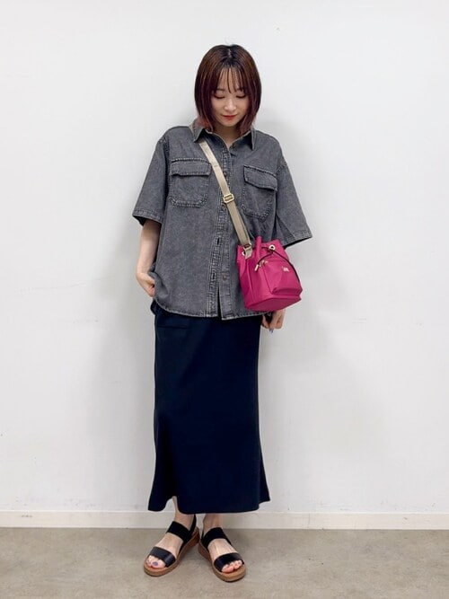 洗練カジュアルに惚れぼれ♡【CHANEL】デニムブルゾン S-LL】こなれ感ある着こなしに ケミカルウォッシュ5分袖デニム