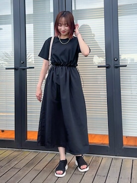 chikaさん（レディース・160cm）の夏コーディネート