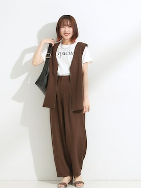 「SHOO・LA・RUE（シューラルー）のアイテム」を使った、chikaさん（レディース・160cm）の夏コーディネート