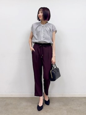「SHOO・LA・RUE（シューラルー）のアイテム」を使った、chikaさん（レディース・160cm）の夏コーディネート