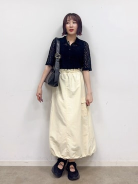 「SHOO・LA・RUE（シューラルー）のアイテム」を使った、chikaさん（レディース・160cm）の秋コーディネート