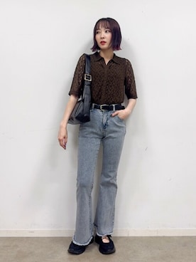 「SHOO・LA・RUE（シューラルー）のアイテム」を使った、chikaさん（レディース・160cm）の秋コーディネート