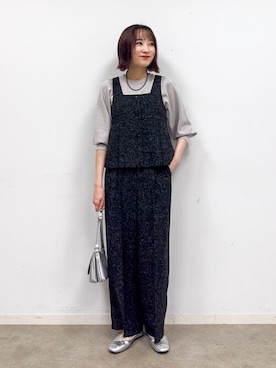 「アイテム（ジャケット/アウター）」を使った、chikaさん（レディース・160cm）の秋コーディネート