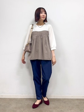 「アイテム（その他シューズ）」を使った、chikaさん（レディース・160cm）の秋コーディネート