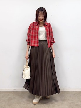 chikaさん（レディース・160cm）の秋コーディネート