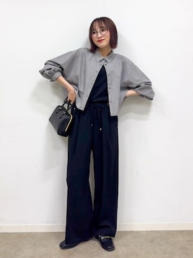 「アイテム（その他シューズ）」を使った、chikaさん（レディース・160cm）の秋コーディネート