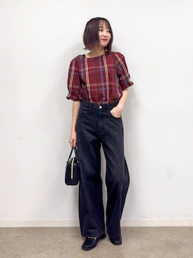 「アイテム（その他シューズ）」を使った、chikaさん（レディース・160cm）の秋コーディネート