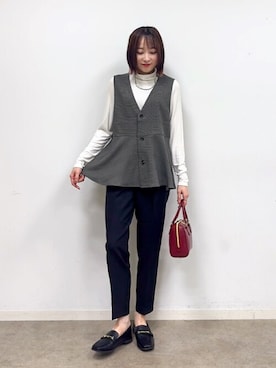 「SHOO・LA・RUE（シューラルー）のアイテム」を使った、chikaさん（レディース・160cm）の秋コーディネート