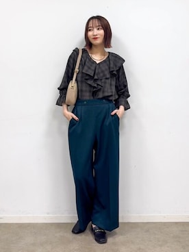 chikaさん(レディース・160cm)の秋コーディネート