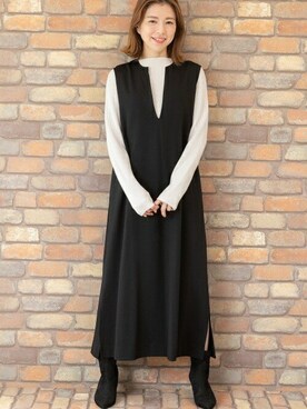 「ＰＲＥＦＥＲＩＲ（プレフェリール）」｜PREFERIR_webさん（レディース・160cm）の秋コーディネート