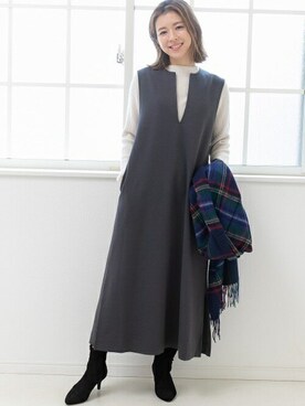 「ＰＲＥＦＥＲＩＲ（プレフェリール）」｜PREFERIR_webさん（レディース・160cm）の秋コーディネート