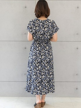 「カシュクールワンピース」｜PREFERIR_webさん（レディース・160cm）の春コーディネート