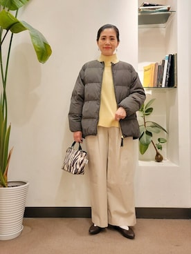 浪口 絵美さん(レディース・164cm)の冬コーディネート