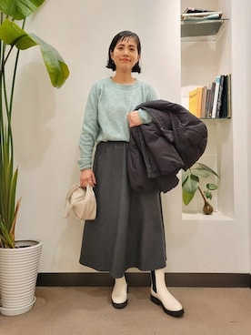 浪口　絵美さん（レディース・164cm）の冬コーディネート