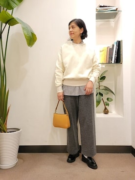 浪口　絵美さん（レディース・164cm）の冬コーディネート