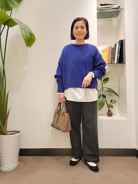 浪口 絵美さん(レディース・164cm)の冬コーディネート