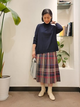 浪口　絵美さん（レディース・164cm）の冬コーディネート