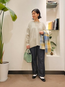 浪口　絵美さん（レディース・164cm）の冬コーディネート