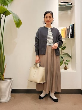 浪口　絵美さん（レディース・164cm）の冬コーディネート