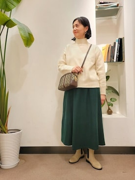 浪口　絵美さん（レディース・164cm）の冬コーディネート