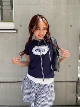 「アイテム（サンダル）」を使った、kasaki03さん（レディース・153cm）の春コーディネート