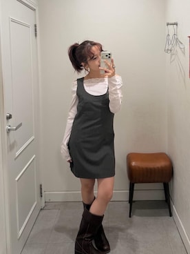 kasaki03さん（レディース・153cm）の冬コーディネート