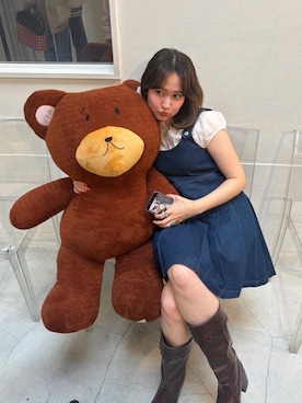 「TINA：JOJUN（ティーナジョジュン）のアイテム」を使った、kasaki03さん（レディース・153cm）の春コーディネート