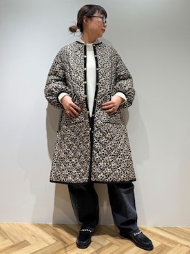 「traditionalweatherwear」｜heliopoleofficialさん（レディース・159cm）の冬コーディネート