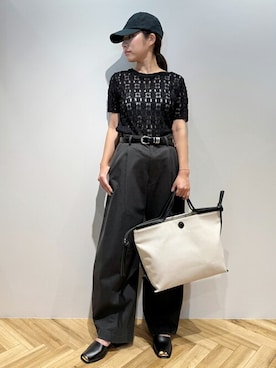 「HELIOPOLE（エリオポール）のアイテム」を使った、heliopoleofficialさん（レディース・158cm）の夏コーディネート