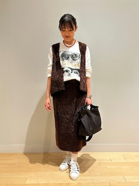 「HELIOPOLE（エリオポール）のアイテム」を使った、heliopoleofficialさん（レディース・150cm）の秋コーディネート