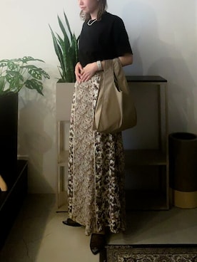 「WILLFULLY（ウィルフリー）のアイテム」を使った、panさん（レディース・162cm）の夏コーディネート