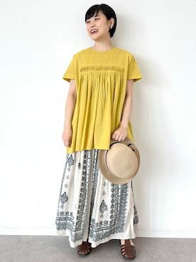 はなこさん(レディース・154cm)の夏コーディネート