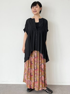 はなこさん(レディース・154cm)の夏コーディネート