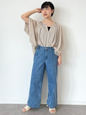 はなこさん(レディース・154cm)の夏コーディネート