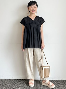 はなこさん（レディース・155cm）の夏コーディネート