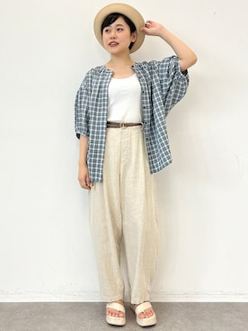 はなこさん（レディース・155cm）の夏コーディネート