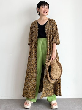はなこさん(レディース・155cm)の夏コーディネート