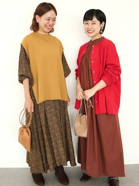 はなこさん(レディース・155cm)の秋コーディネート