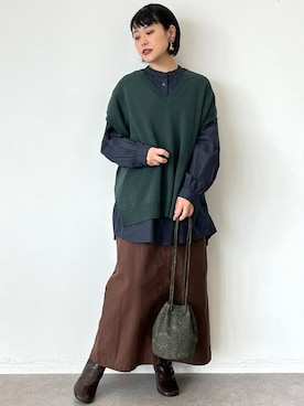 はなこさん(レディース・155cm)の秋コーディネート