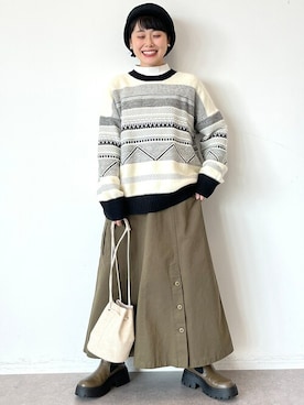 はなこさん（レディース・155cm）の秋コーディネート