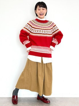 はなこさん(レディース・155cm)の冬コーディネート