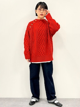 はなこさん(レディース・155cm)の冬コーディネート