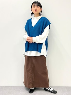 はなこさん(レディース・155cm)の冬コーディネート