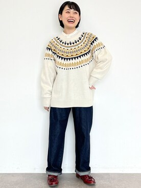 はなこさん（レディース・155cm）の冬コーディネート